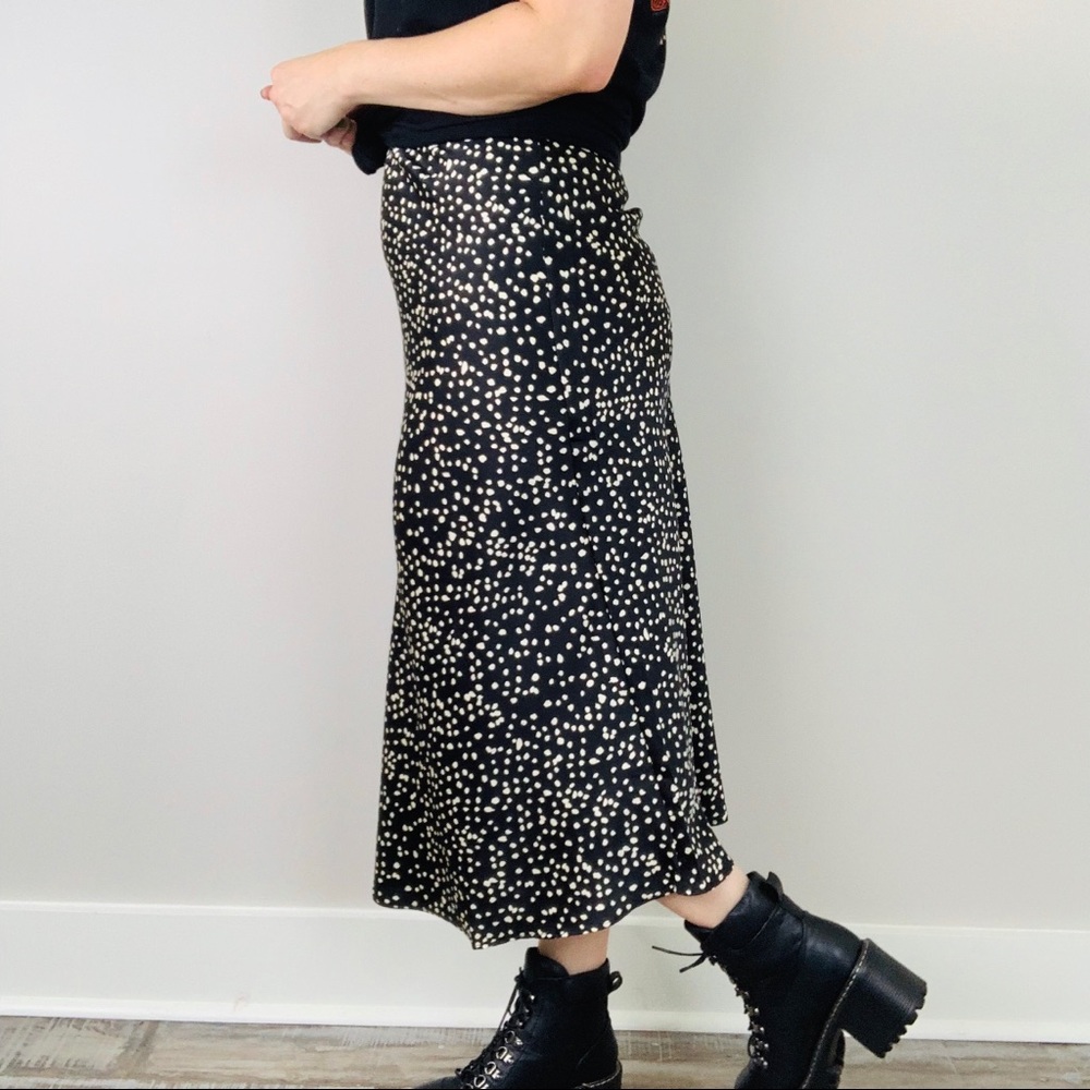 Sahara Speckled Satin Midi Skirt S LAST ONE! - Picture 3 of 8